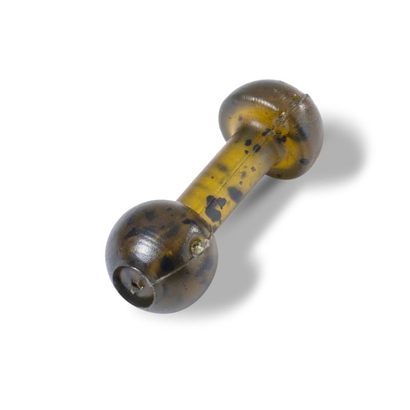 Anaconda Jungle Green Heli-Chod Beads 10pcs.