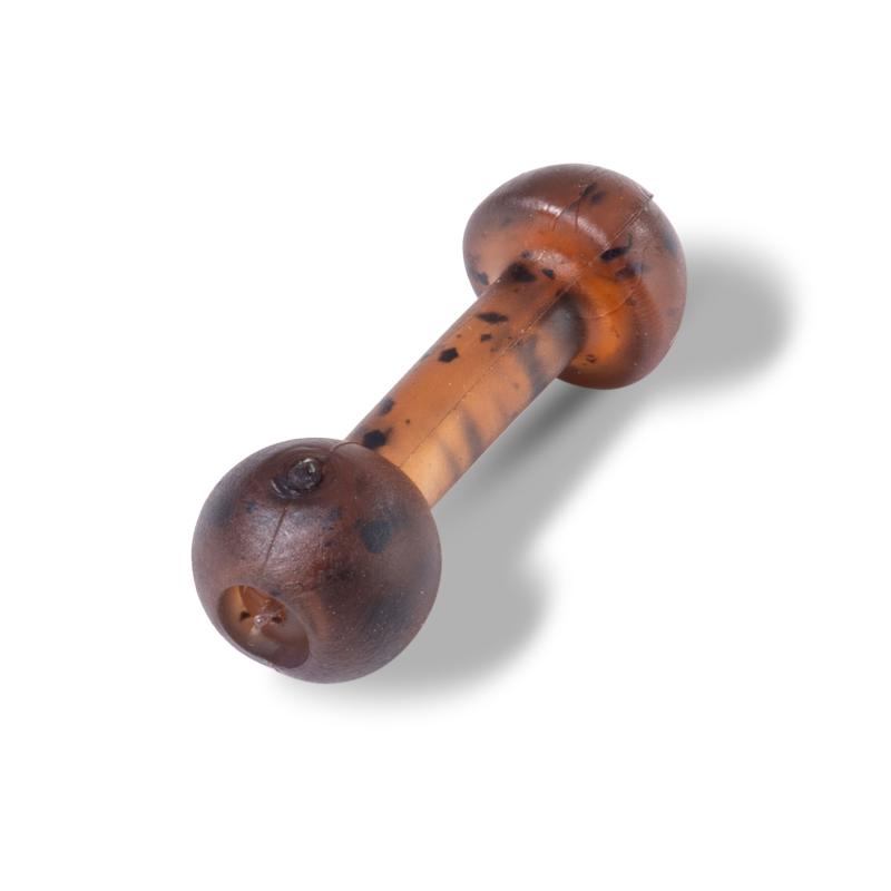 Anaconda Jungle Brown Heli-Chod Beads 10pcs.