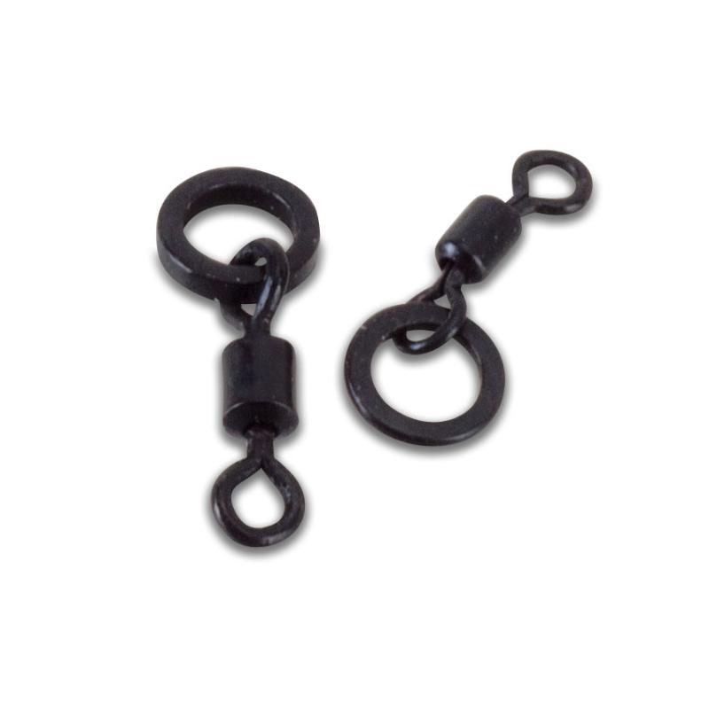 Anaconda Camou Mini Hook Ring Swivel UK16/10 pcs.