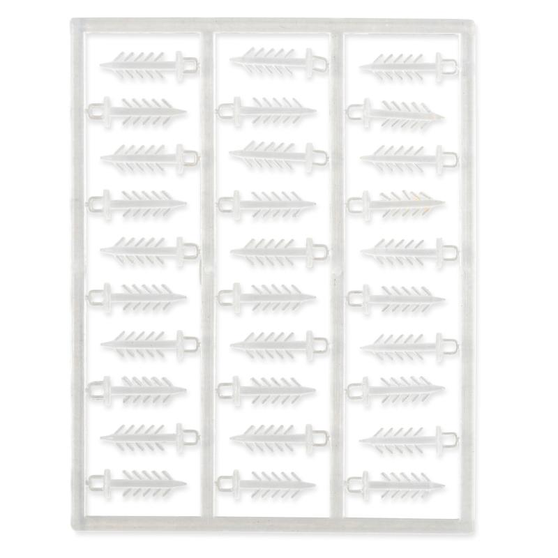Anaconda Micro Barb Boilie Spikes 14mm/60pcs. Clear