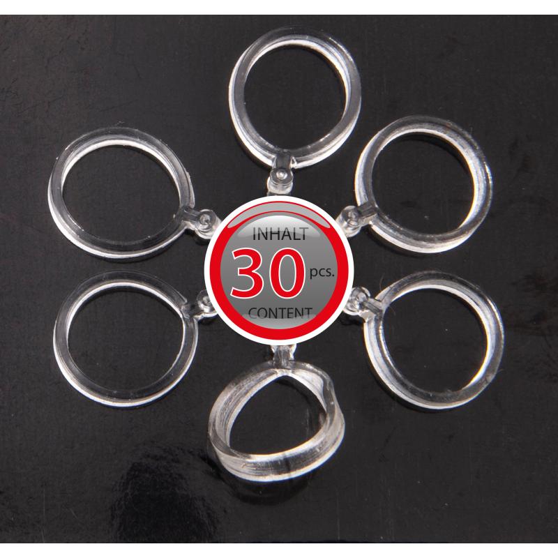 Anaconda Invisible Baits Bands Small 30pcs. 7mm