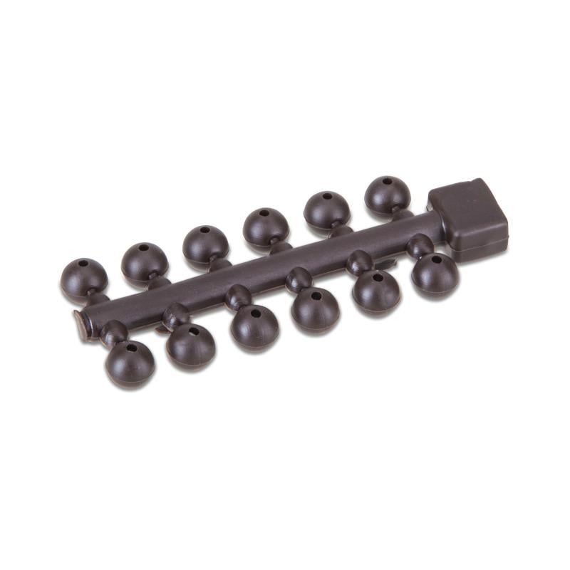 Produktbild Anaconda Tapered Bore Beads 6mm 24pcs. Brown