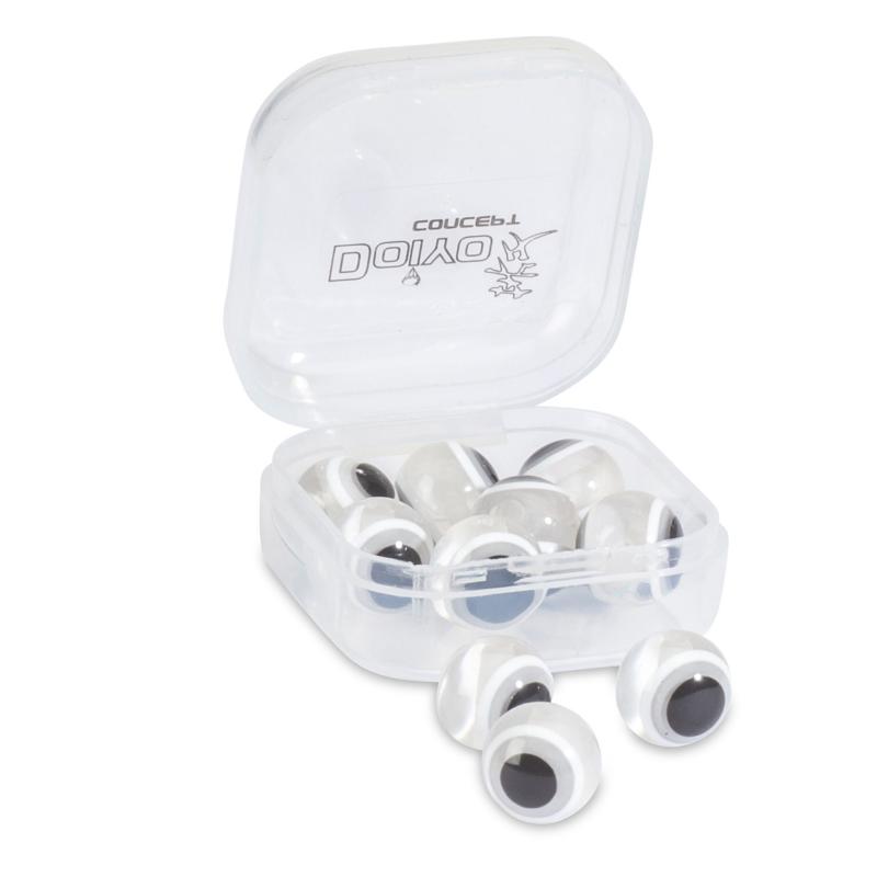 Produktbild Iron Claw Doiyo S'zuki Eyed Glass Beads 6mm White