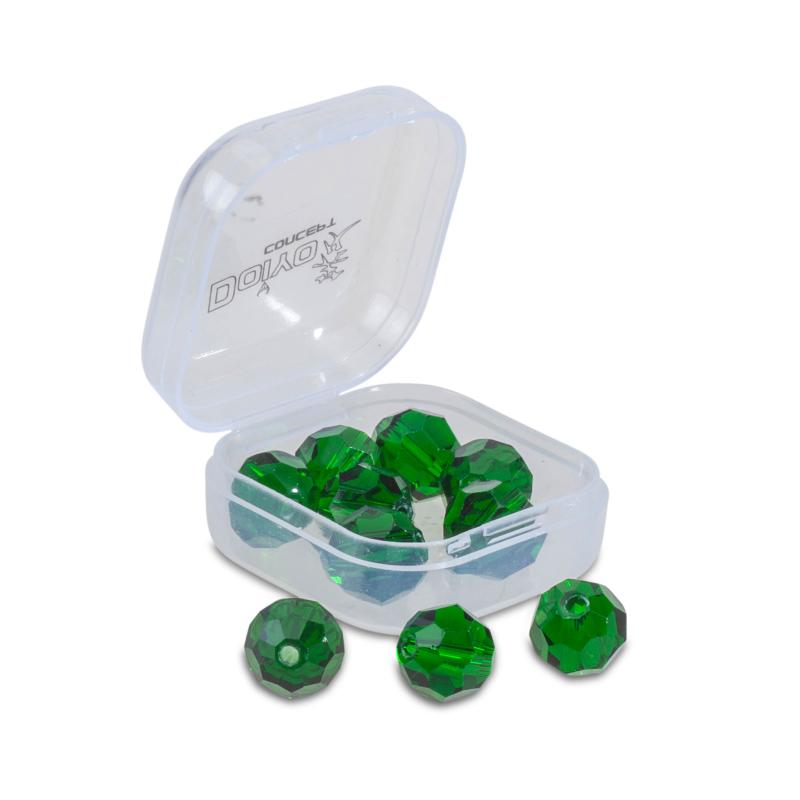 Produktbild Iron Claw Doiyo S'zuki Faceted Glass Beads 8mm Green