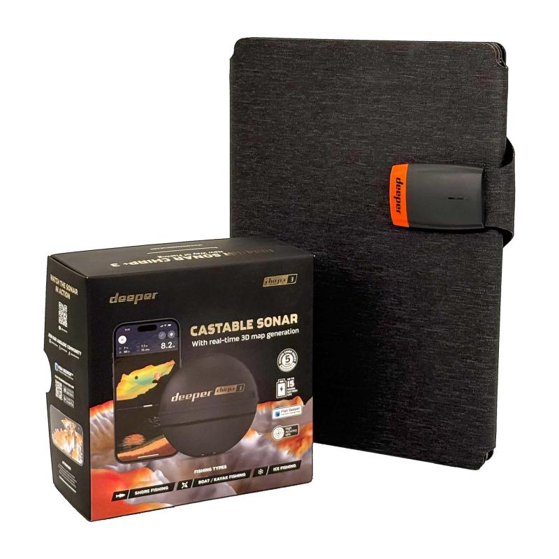 Deeper Power Bundle Limited Edition Solar Charger Chirp+3