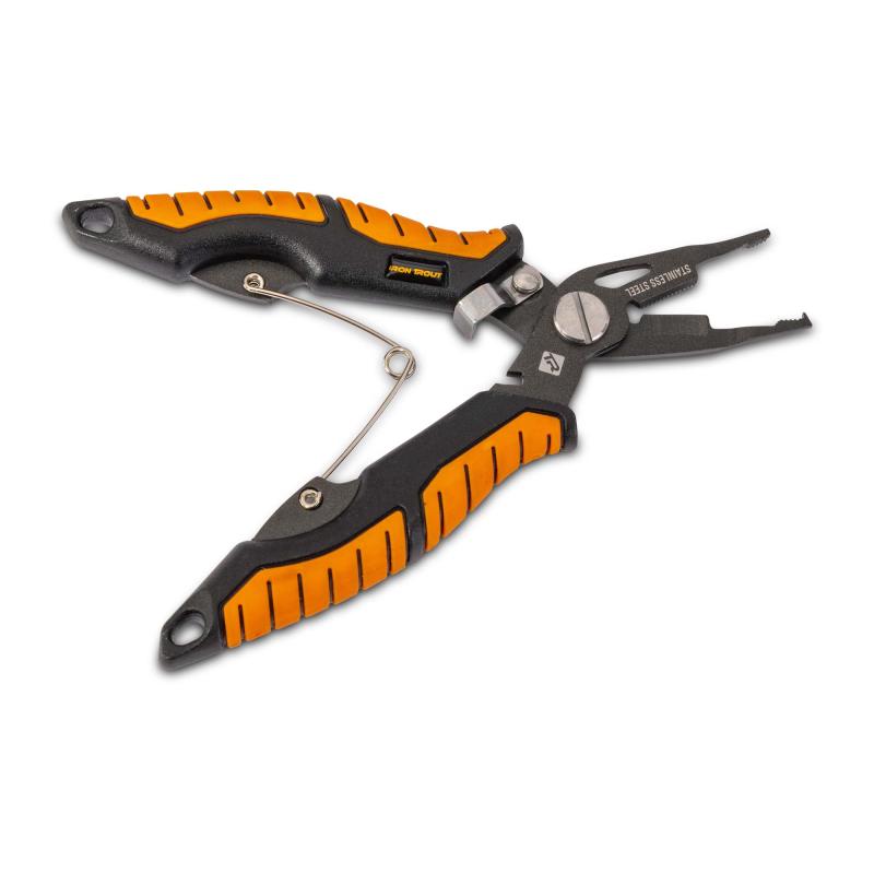 IRON TROUT Micro Sprengring Zange 12,5cm