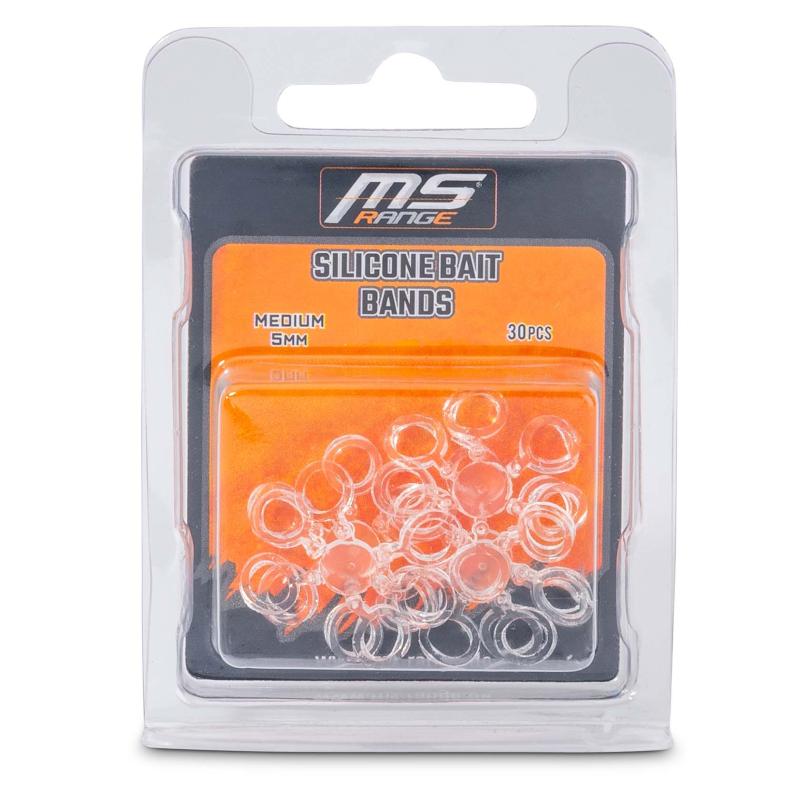 MS-RANGE  Silicone Bait Bands Medium 30pcs.  5mm
