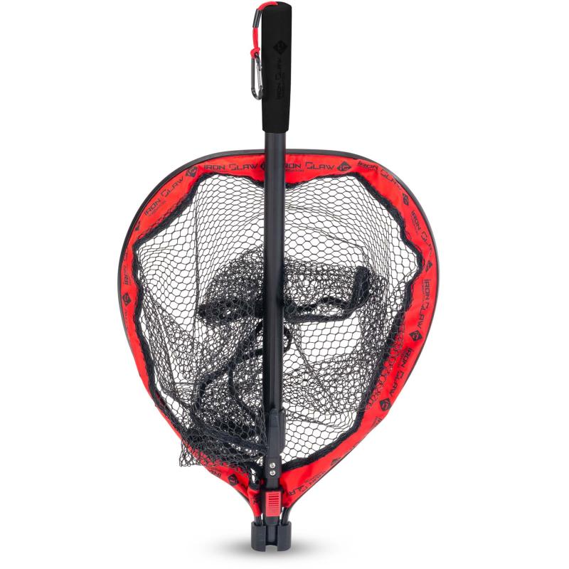 IRON CLAW Adj. Speed Rubber Scoop S Raubfischkescher
