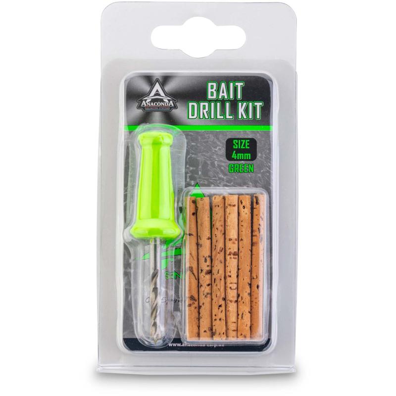 ANACONDA Bait Drill Kit Green 4mm