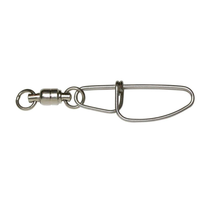 Zeck Ball Bearing Swivel + Snap 105kg 3 pcs