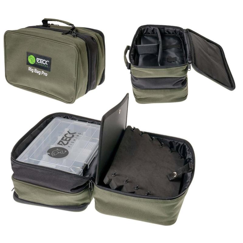 Zeck Rig Bag Pro + Tackle Box WP M