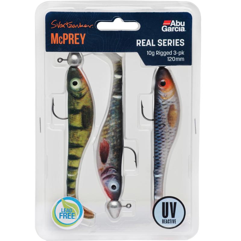 Abu Garcia Mcprey 10Gr Rigged 3-Pack Real Series