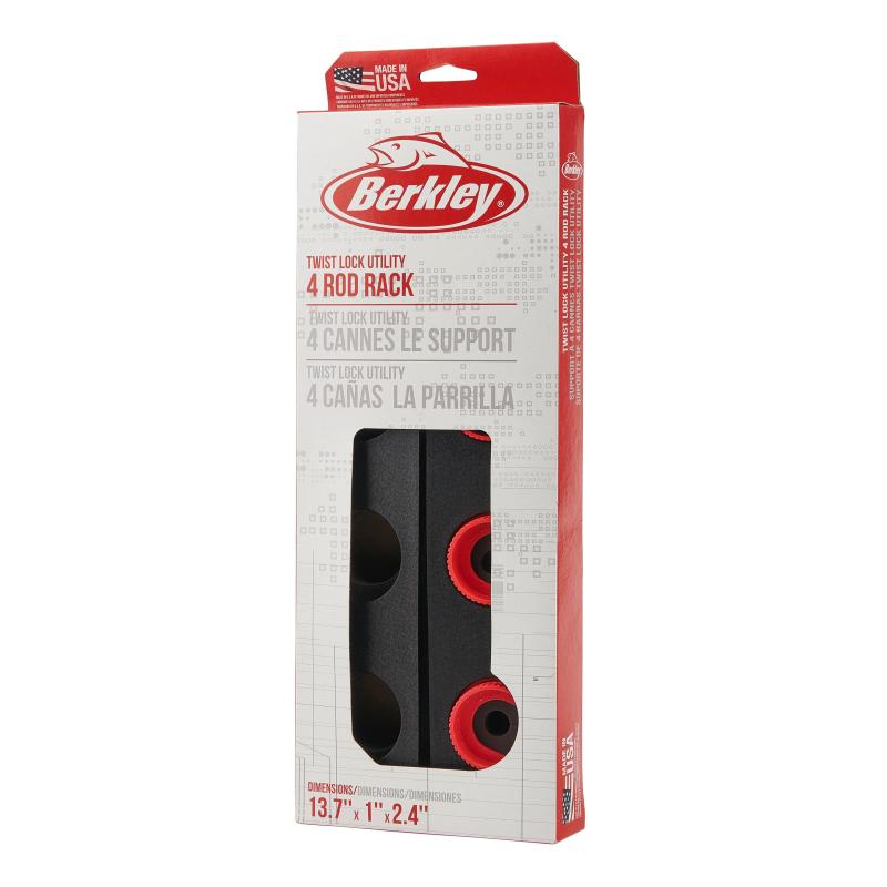 Berkley Twist Lock Utilitly 4 Rod Rack