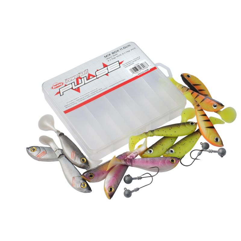 Berkley Pulse Shad Box 11Cm Incl. Jigheads