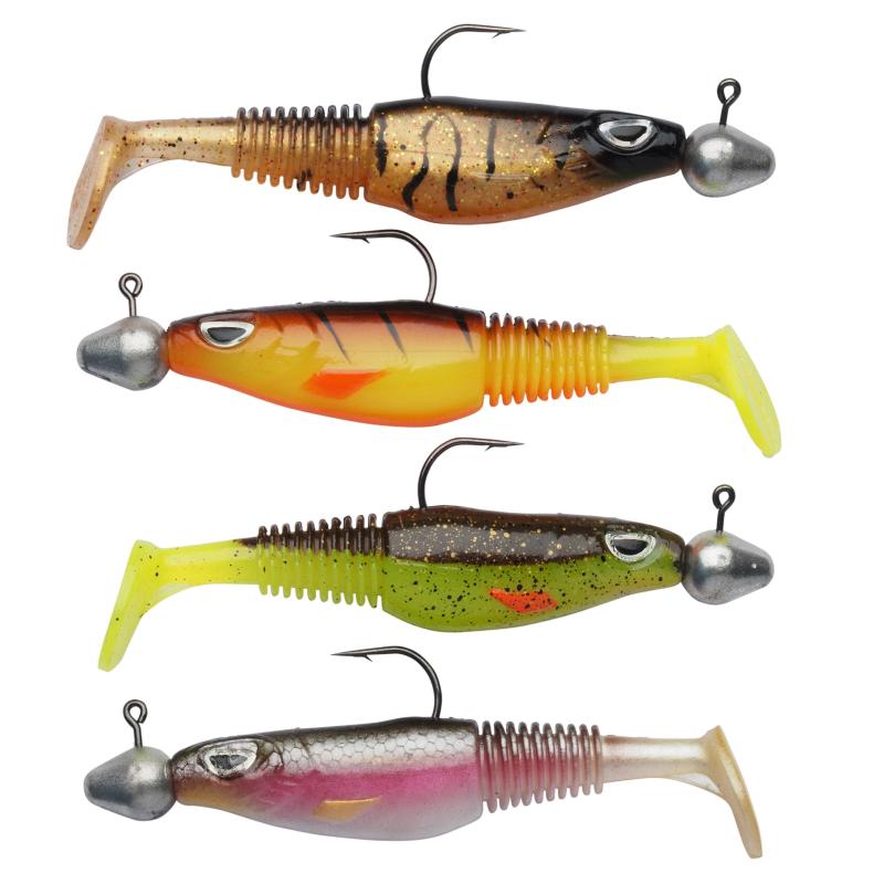 Berkley Sick Swimmer 9Cm 4Pc Pre-Rigged Bismuth