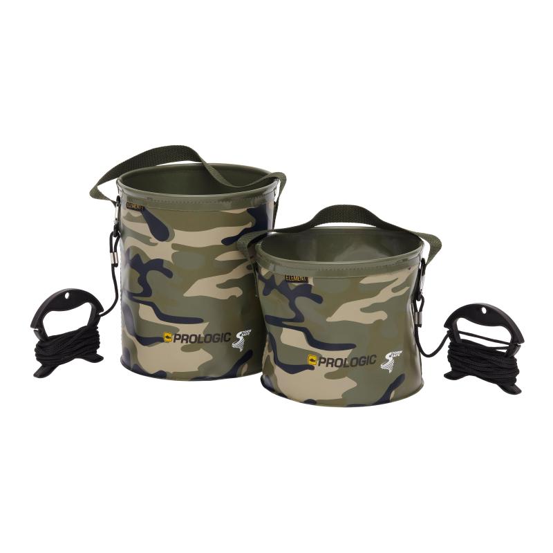 Prologic Element Camo Water Bucket Large 8.6L