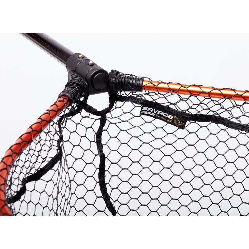 Savage Gear Pro Folding Net Dlx L 65X50X55cm 84cm 20mm 1Pc