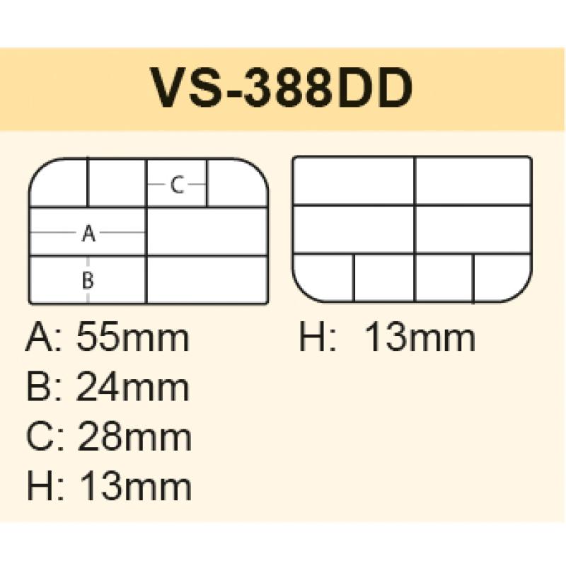 Meiho VS 388 DD schwarz