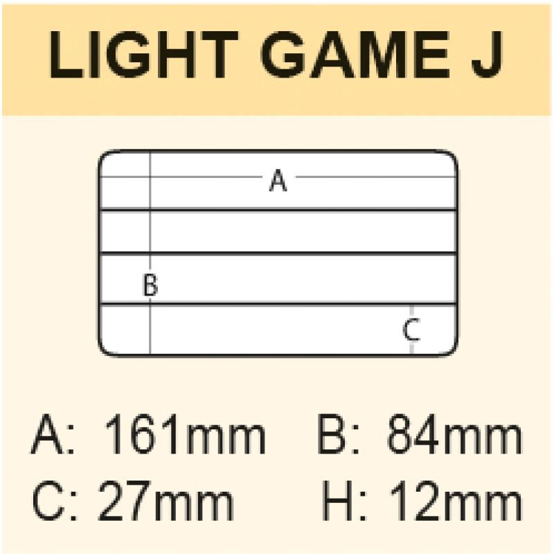 MEIHO Light Game Case J schwarz