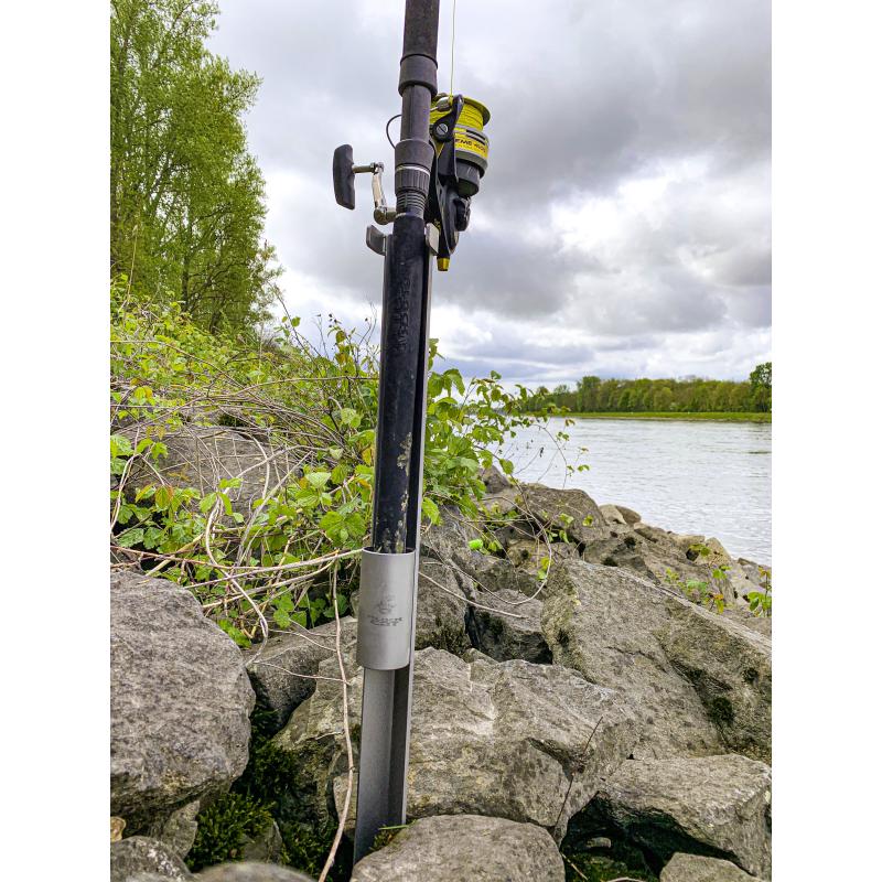 Black Cat Edelstahl-Rutenhalter L: 0,85m