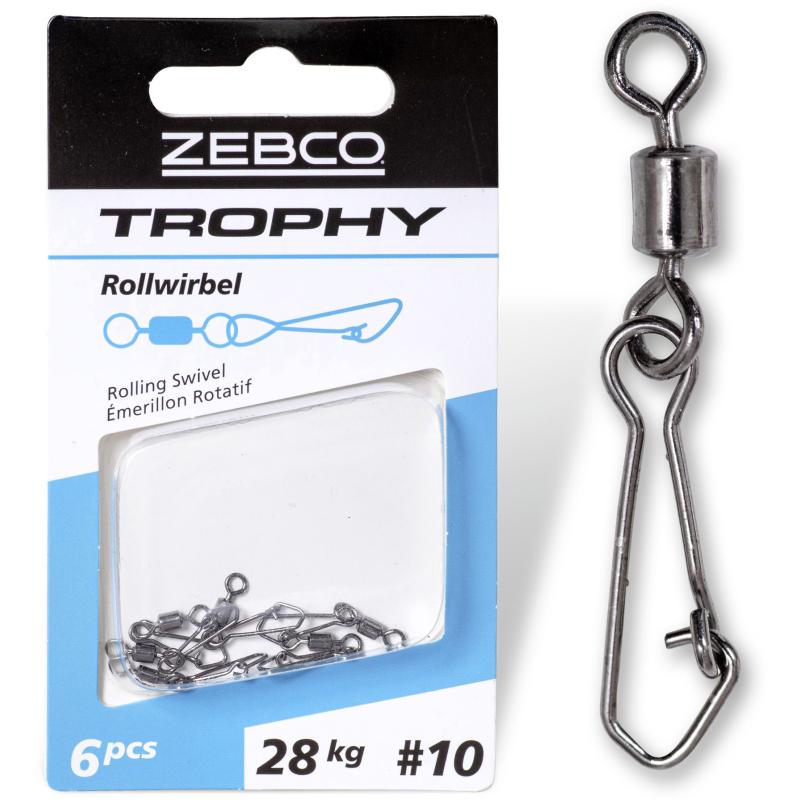 Produktbild Zebco Gr.: 14 L: 24mm Trophy Rollwirbel 20kg