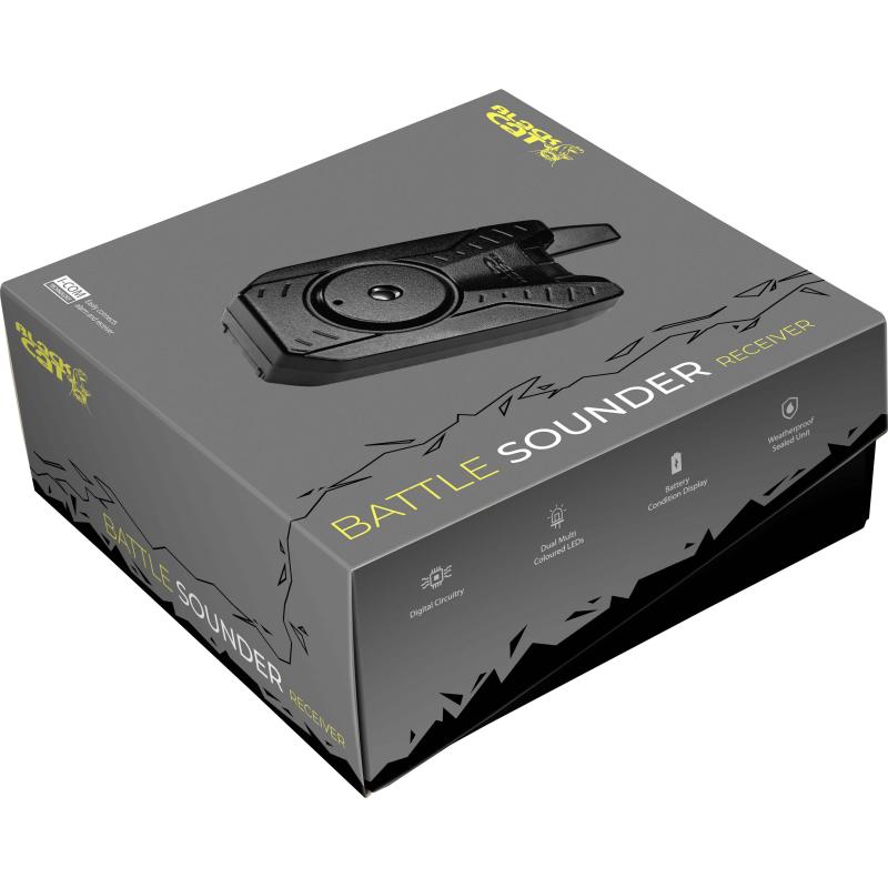 Black Cat Battle Sounder Receiver schwarz