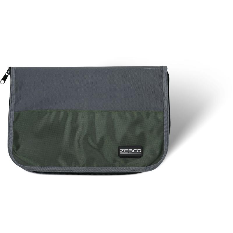 Zebco Vorfachtaschen Set L:25m B:34cm H:23cm gr&uuml;n/grau 250g