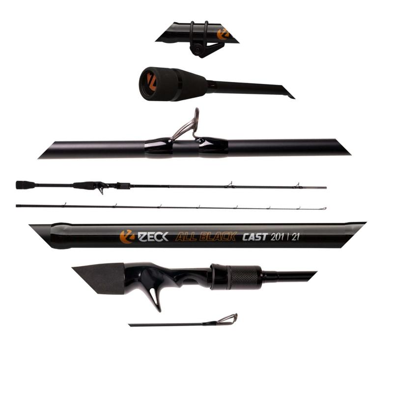 Zeck All Black Cast 201cm 21g