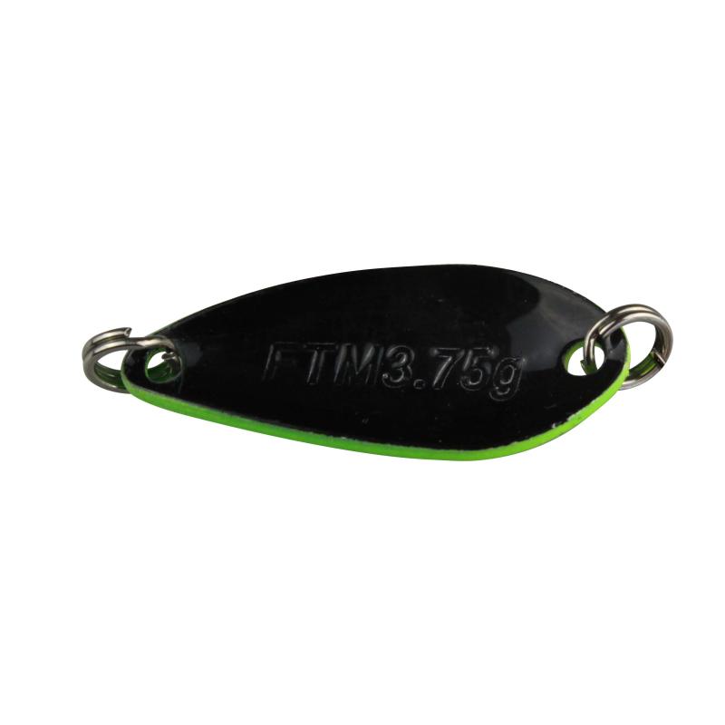 FTM Spoon Diamond 3,8gr. gelb-gr&uuml;n gesprenkelt/schwarz