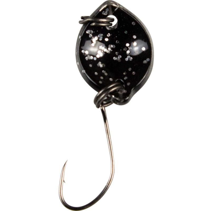 FTM Bottom Spoon 1,6 g braun glitter/schwarz glitter