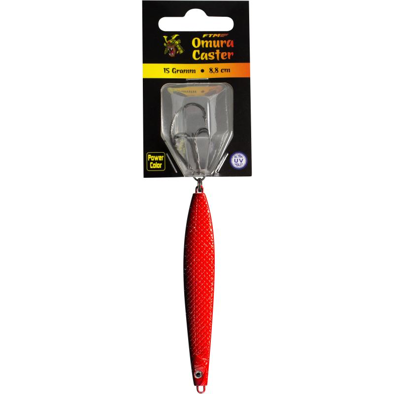 Fishing Tackle Max Omura Caster 15 g Farbe 13 Red Neck
