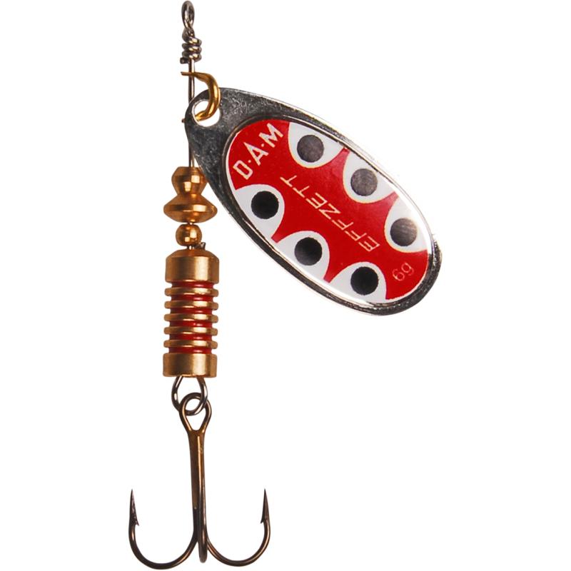 Effzett - Standard Spinner Silver Schwarz Dot / 3G