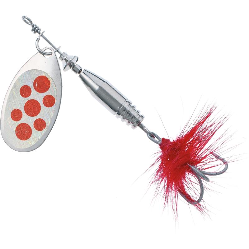 Balzer Colonel Spinner Classic silber rote Punkte 5g