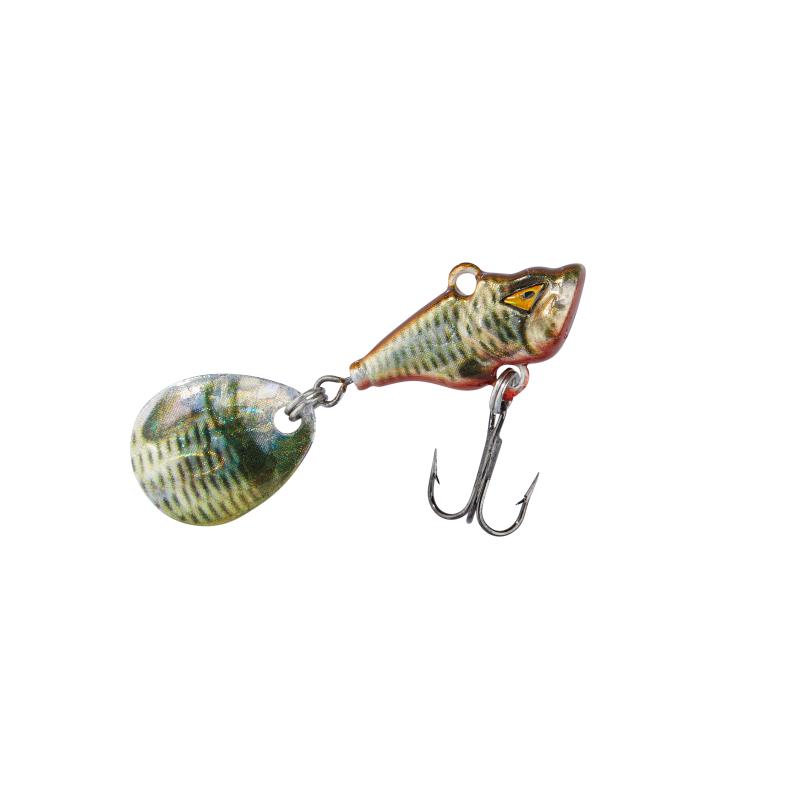 Produktbild Balzer Shirasu Spin Buddy Evil Eye Rotfeder UV (Blei)17g