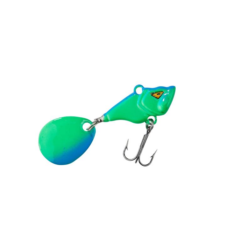 Produktbild Balzer Shirasu Spin Buddy Evil Eye Blue Melon (Blei) 17g
