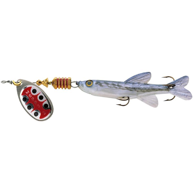 Mepps Aglia TW mit Fisch silber Gr.1