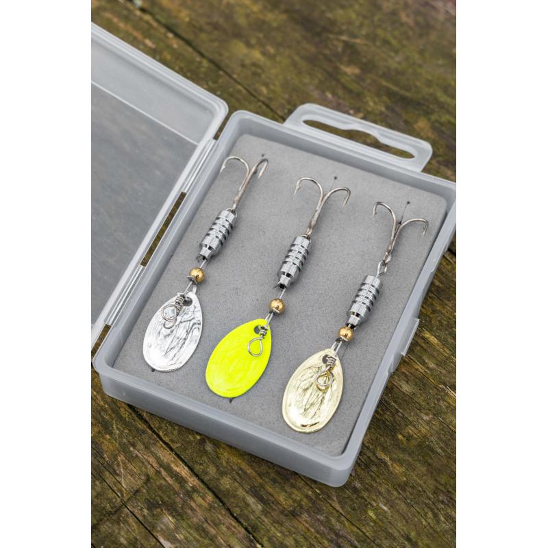 Zebco Magic Spinnerset Drilling mit Widerhaken 3g