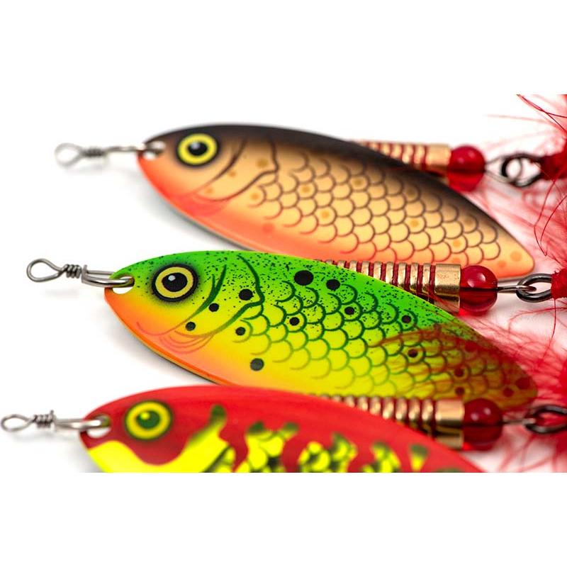 Fox Rage SPINNER UV LEMON TIGER Size 6 26g