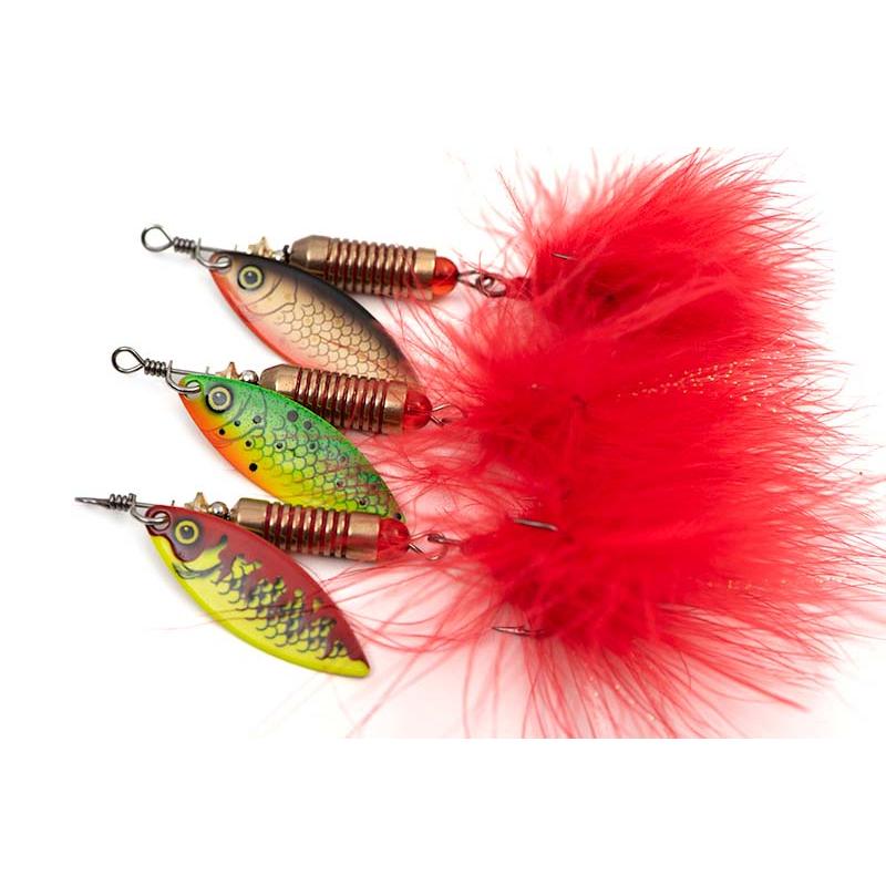 Fox Rage SPINNER UV HOT OLIVE Size 3 11g