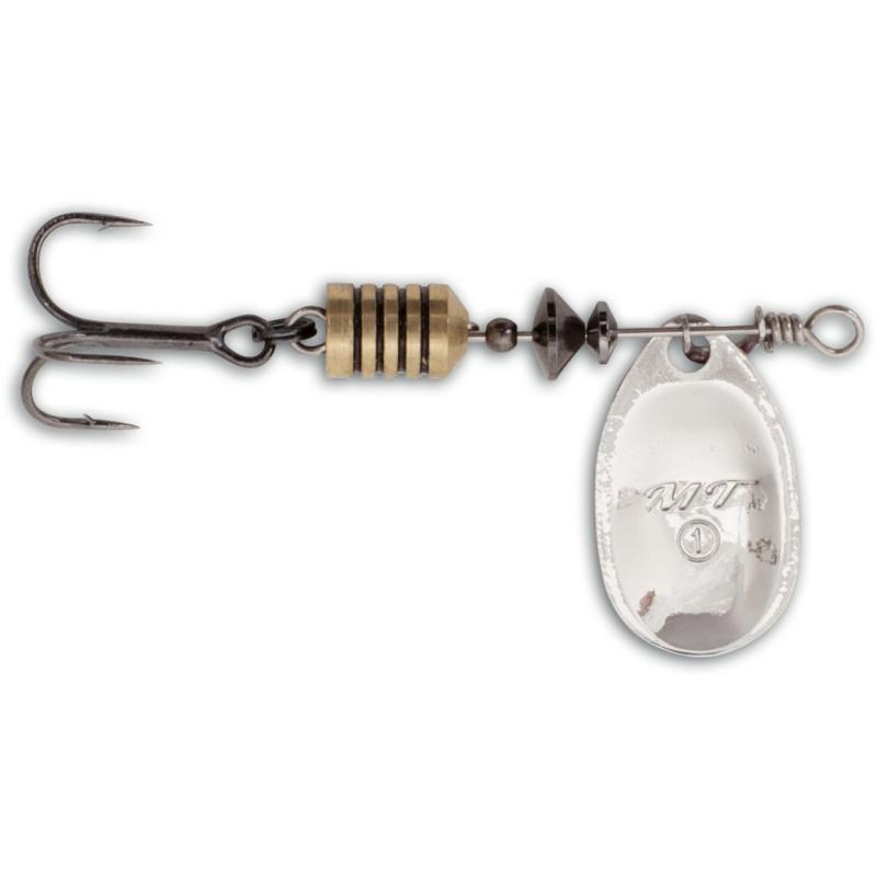 Magic Trout Spoon 3,6g 2,5cm Bloody Spinner silber/blau