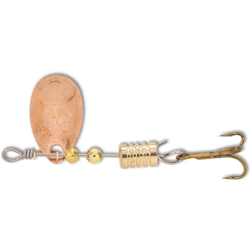 Zebco 13g Waterwings Spinner rot/wei&szlig;