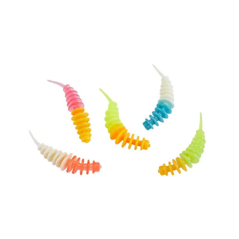 Balzer Trout Collector Forellenw&uuml;rmer Mix 4 S&uuml;&szlig;er K&auml;se 5cm