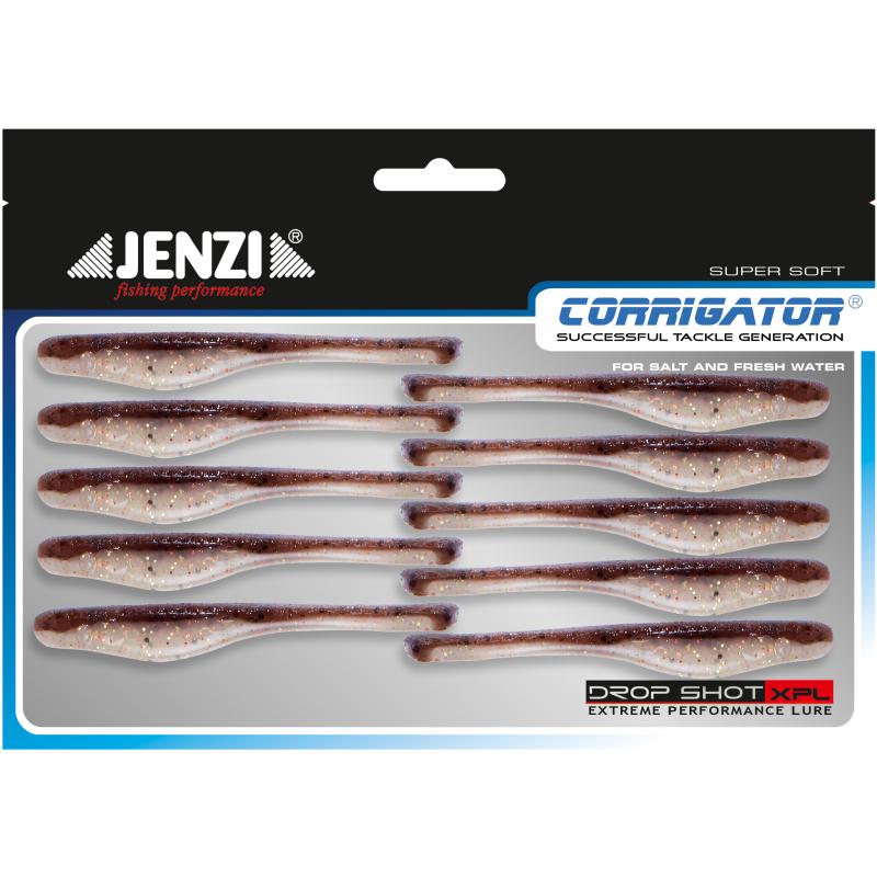 Drop Shot Texas Wriggler Farbe U 10 cm