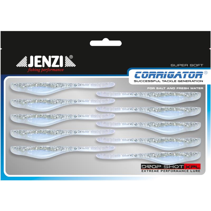 Drop Shot Texas Wriggler Farbe E 7,5 cm
