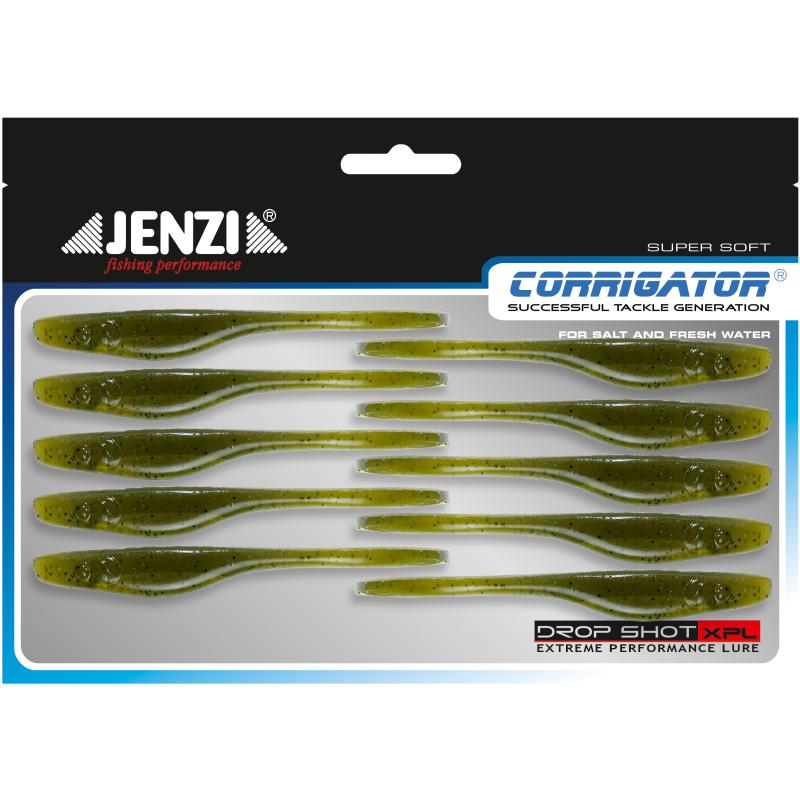 Drop Shot Texas Wriggler Farbe N 7,5 cm