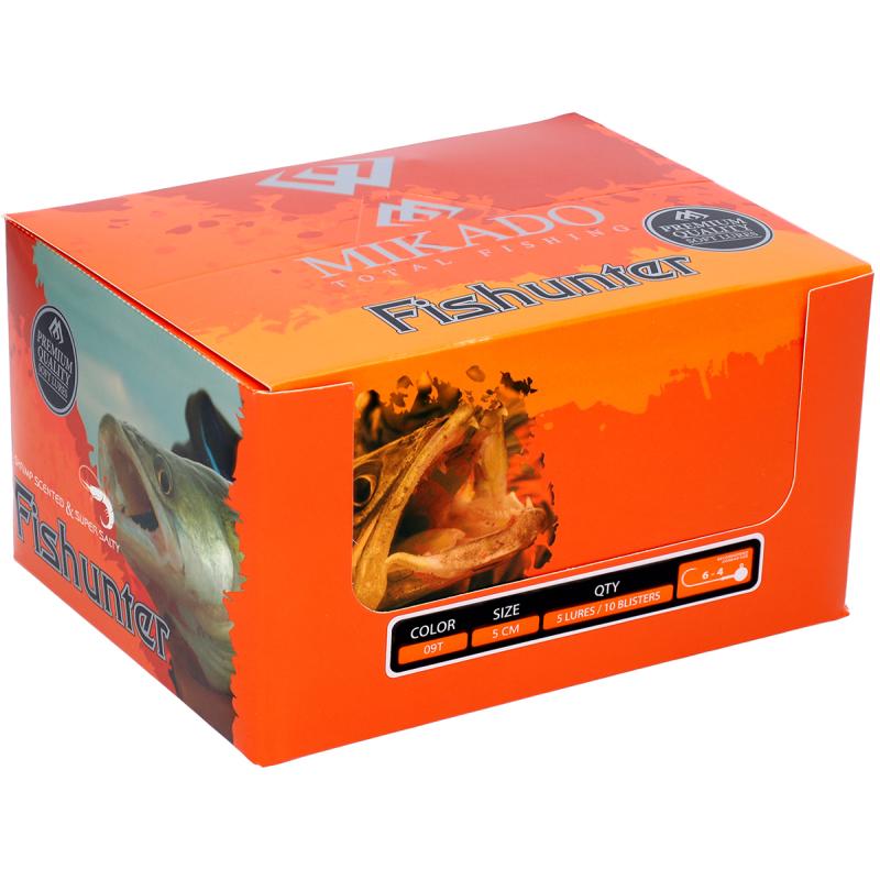 Mikado Fishunter 5cm/09T - 5 Stck.