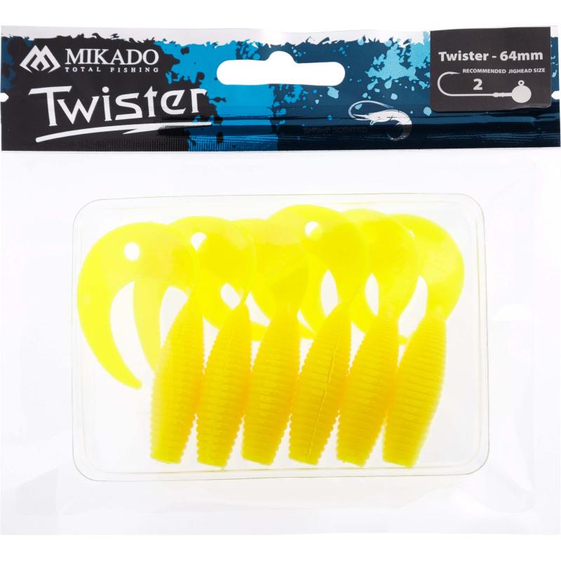 Mikado Twister 64mm/ Lemon .