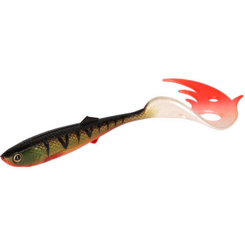 Mikado Sicario Pike Tail 14cm/Bloody Perch .