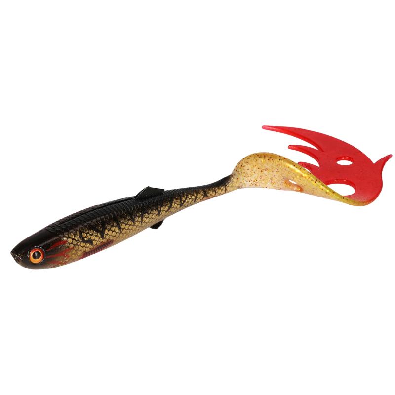 Mikado Sicario Pike Tail 18cm/Spotted Bullhead .