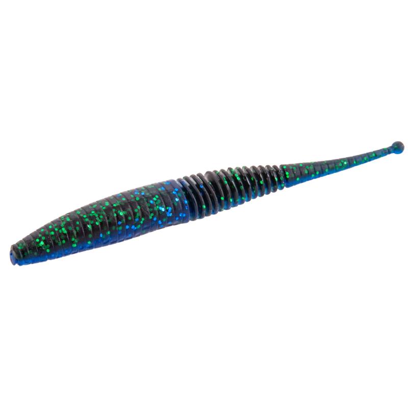 Mikado K&ouml;der M-Craft Wiggly Worm 75mm / Blue Black 8 Stck.